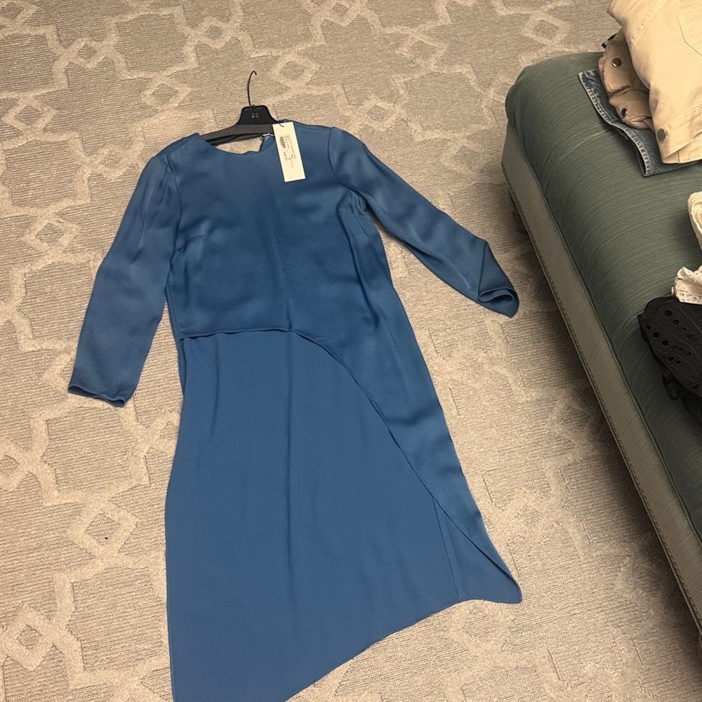 Veronica Beard Rome Top Dress - French Blue